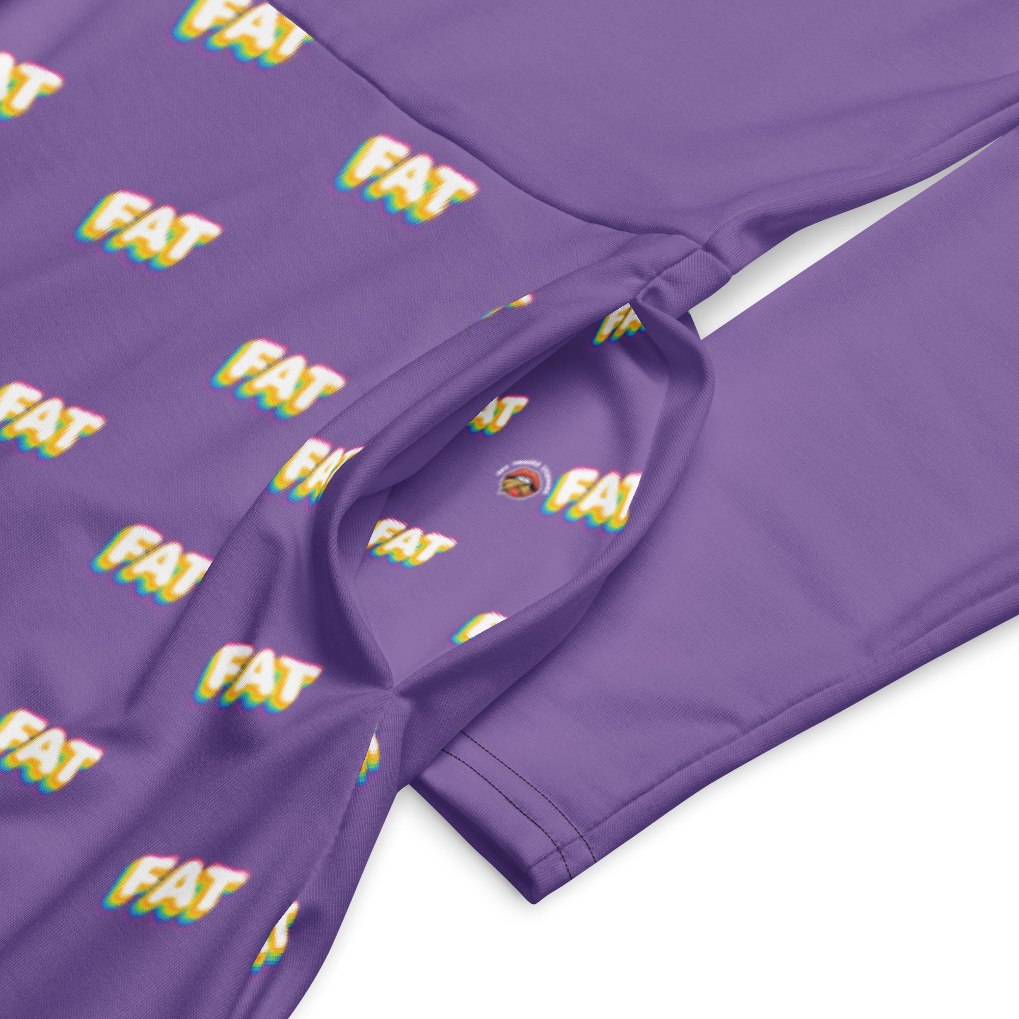 FAT Pride Midi Dress – Bold Curvy Rainbow Lettering with All-Over Print Skirt | Sizes Up to 6XL