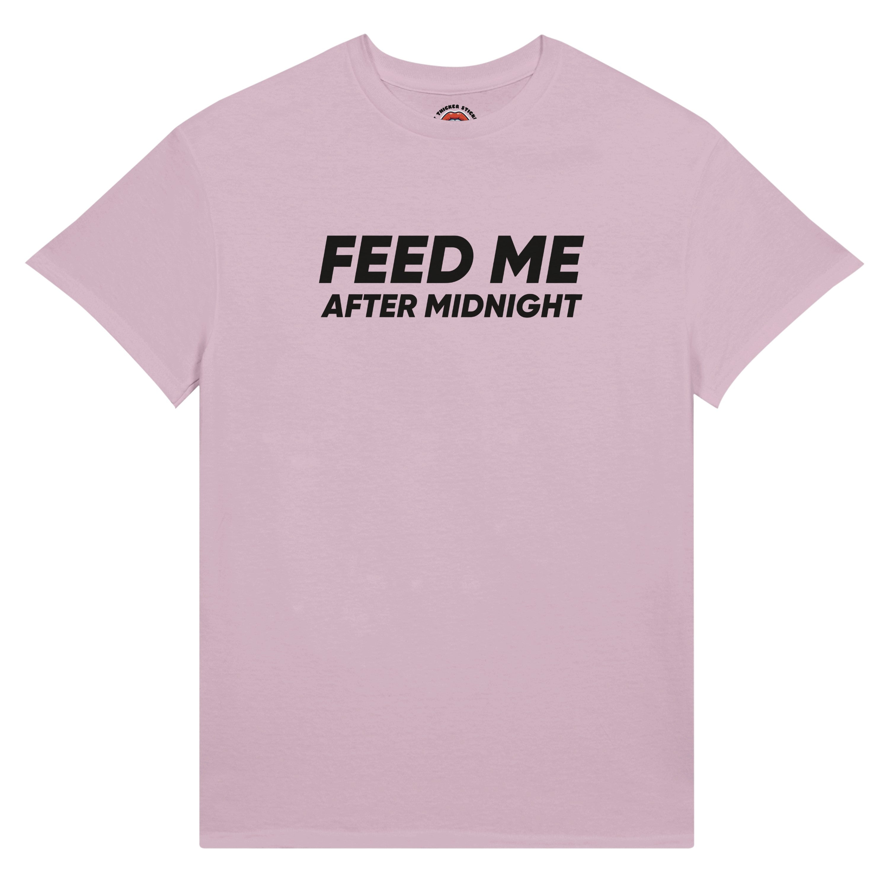 Feed Me After Midnight Premium Ultra Cotton Tee – Plus Size Shirt | BBW Gainer | Body Positive Shirt | Size Inclusive Unisex Apparel