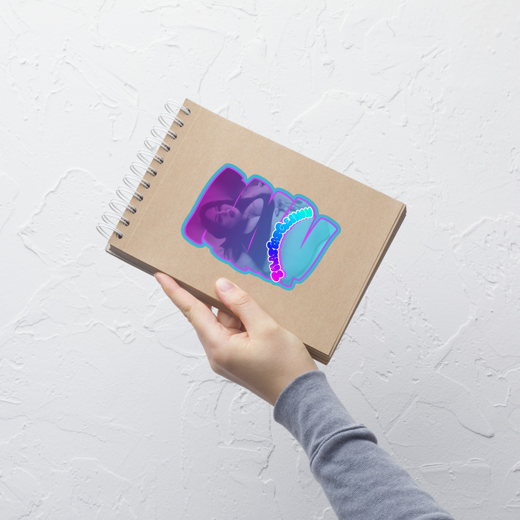 ThatFatGemini x GetThickerStickers Collab Sticker | Curvy Babe Body Positive Vinyl | Sexy BBW Thick Art | Plus Size Sticker