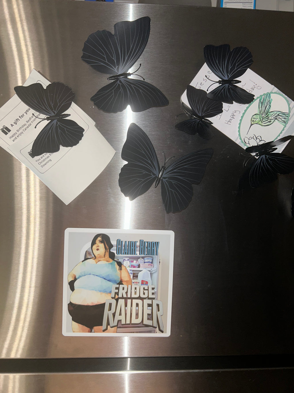 Claire Berry x Get Thicker Stickers: Fridge Raider Magnet | Multiple Size Options